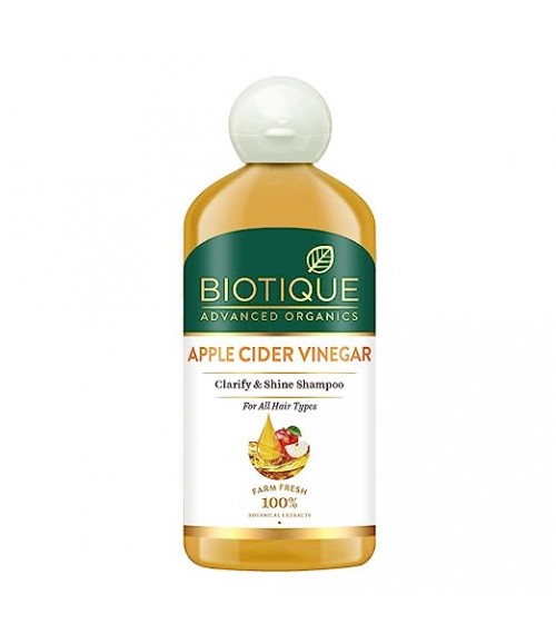 Biotique Apple Cider Vinegar Hair Shampoo, for All Hair Types, 300ml